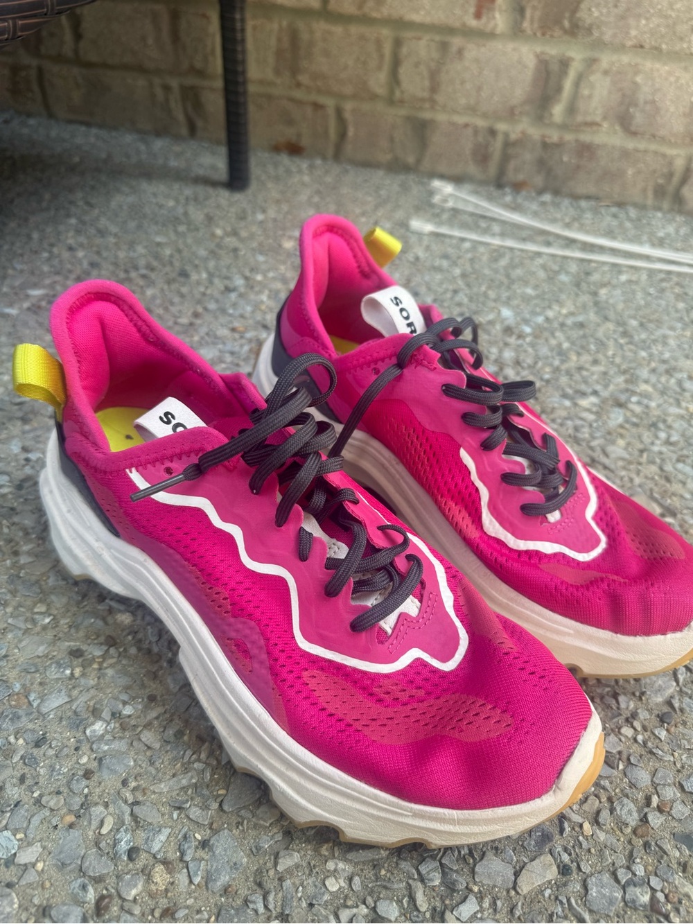 Sorel Kinetic Breakthrough Day Lace sneakers, Cactus Pink women’s 9